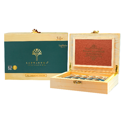 Saptaveda The Innovative Perfume | Herbal Oudh Al Hind | 30 Pellets - Saptaveda Herbals