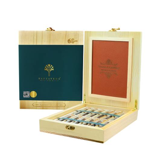 Saptaveda The Innovative Perfume | Herbal Oudh Al Hind | 60 Pellets - Saptaveda Herbals