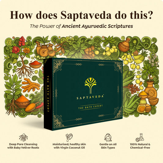 Sensitive Skin? Switch to Ayurvedic Soap with Ramacham (Vetiver)– Nature’s Cooling Hero - Saptaveda Herbals