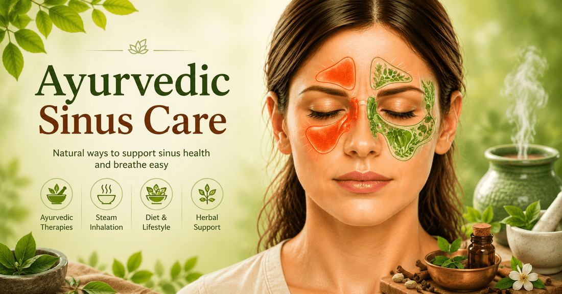 Best Sinusitis Ayurvedic Treatments for Fast and Natural Relief - Saptaveda Herbals