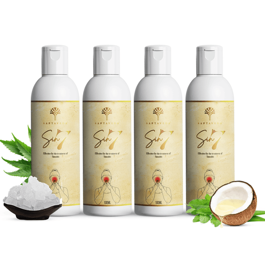 Saptaveda SIN7 | Prevention Pack (Pack of 4) - Saptaveda Herbals