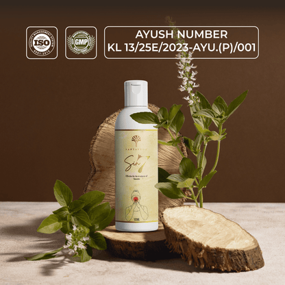 Saptaveda SIN7 | 100% Natural & Ayurvedic Oil | Patented Formula for Sinusitis | External Use | Relief in 7 Days - Saptaveda Herbals