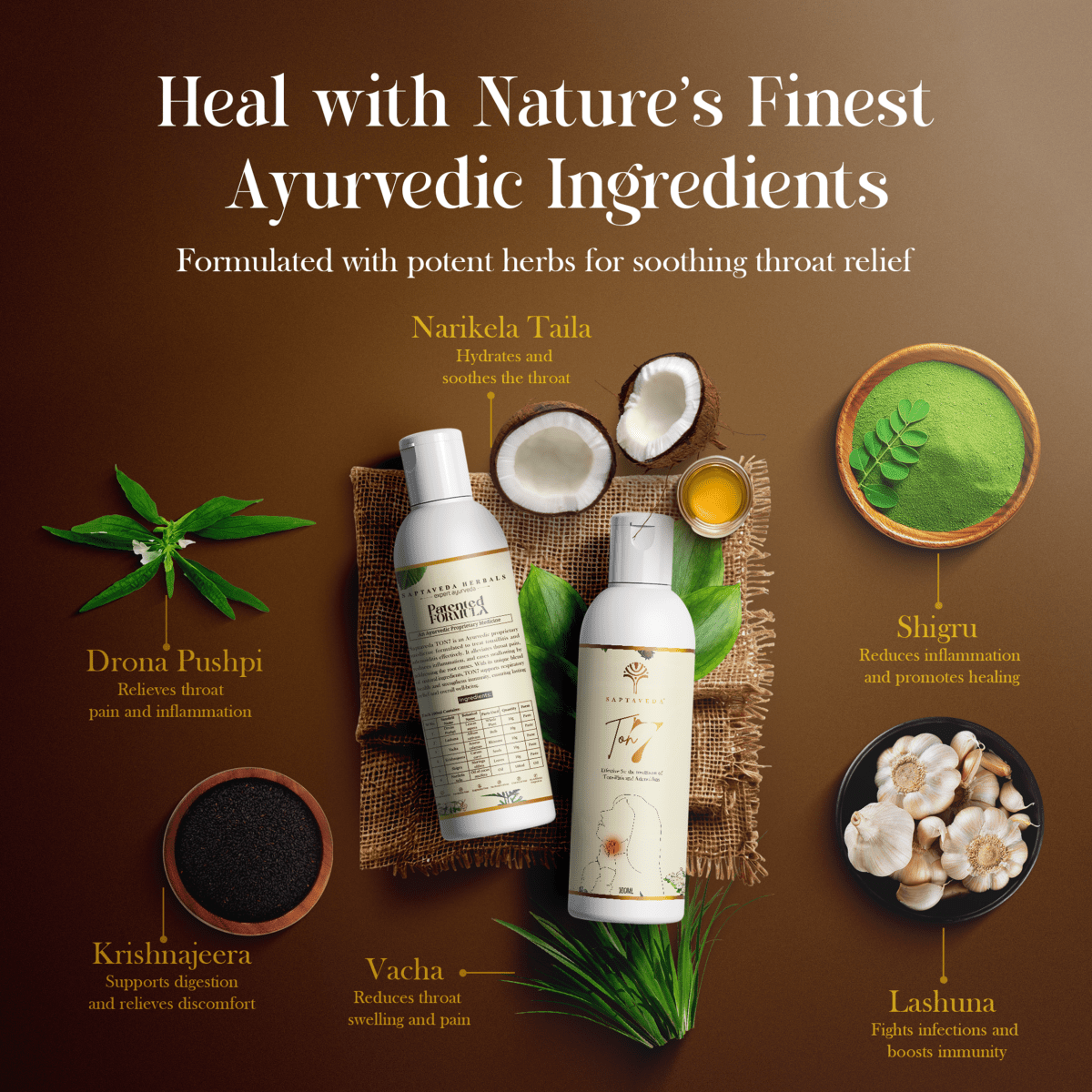 Saptaveda TON7 | Combo Pack (Pack of 2) - Saptaveda Herbals